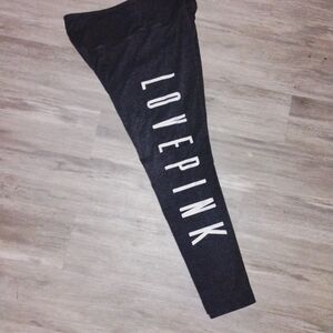 PINK Victoria's Secret Black Leggings